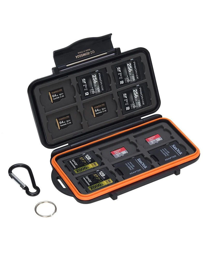 Nikon Z f Mirrorless Camera, Orange with Nikkor Z 24-70mm f/4 S Lens, Bundle with 2x Battery, 128GB Memory Card, Shotgun Microphone, Tripod and