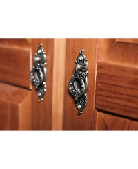 Palace Imports 100% Solid Wood Kyle 3-Door Wardrobe with Raised Panel Doors