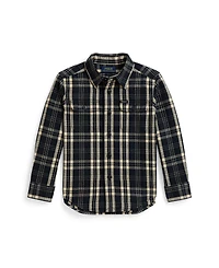 Polo Ralph Lauren Toddler and Little Boys 2T-7 Plaid Shirt