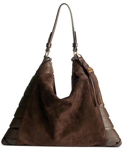 Sam Edelman Jette Large Zippered Hobo Bag