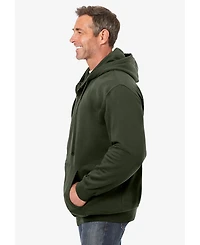 KingSize Big & Tall Fleece Zip-Front Hoodie