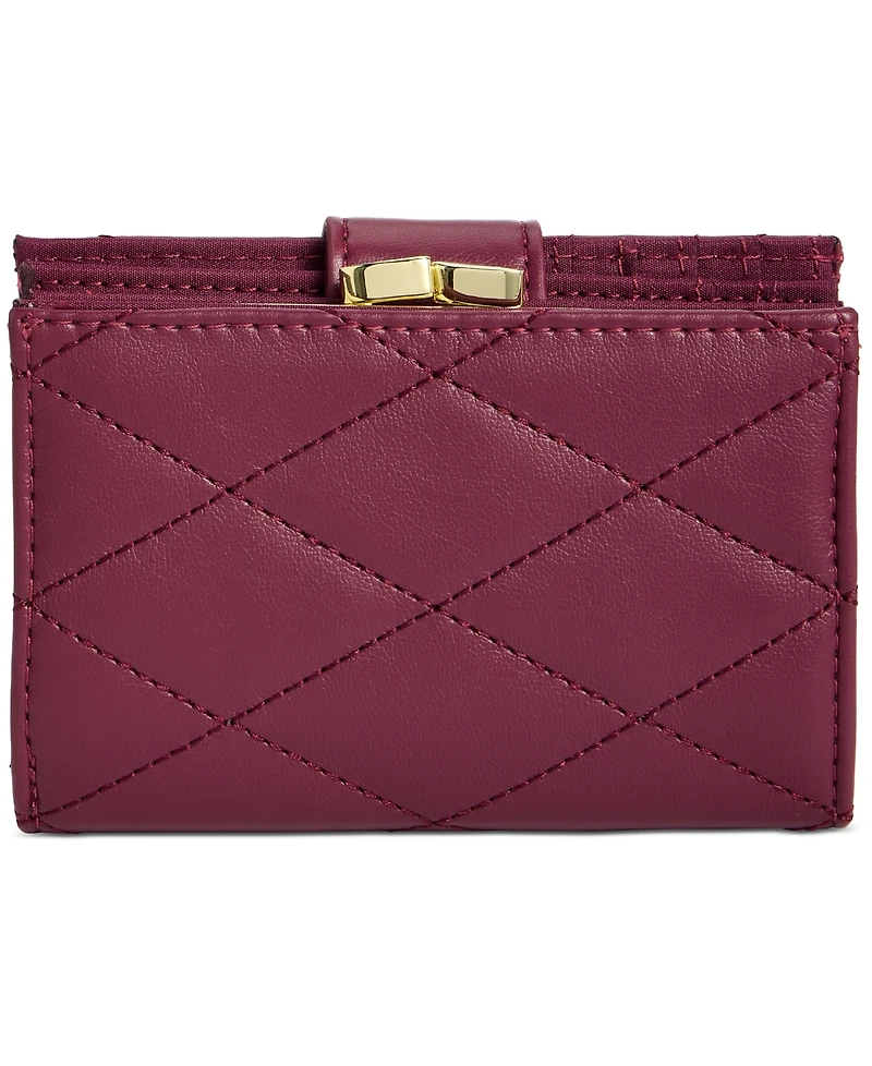 Giani Bernini Quilted Framed Indexer Wallet
