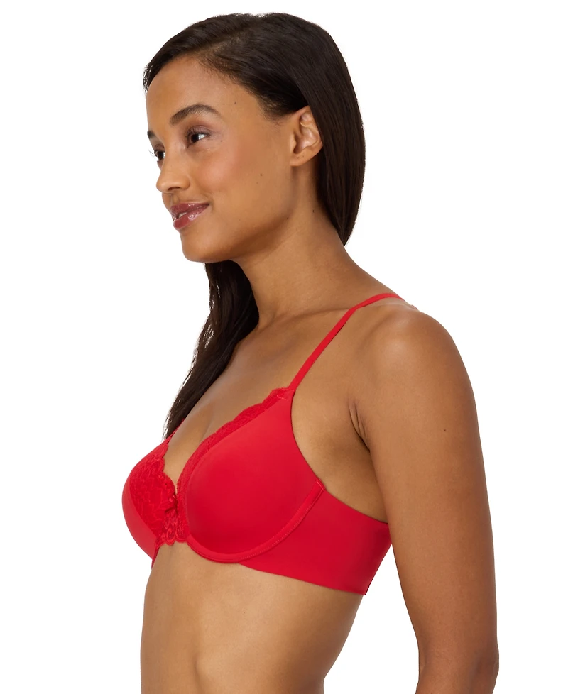 Maidenform Women's Comfort Devotion Extra Coverage Lace Shaping Underwire Bra 9404