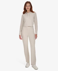 Calvin Klein Women's Flare-Leg High-Waist Pants