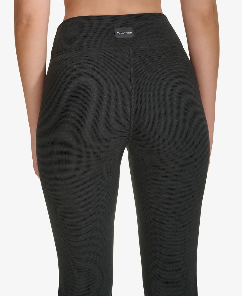Calvin Klein Women's Flare-Leg High-Waist Pants