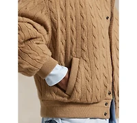 Polo Ralph Lauren Women's Cable Bomber Jacket