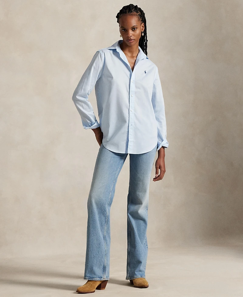 Polo Ralph Lauren Women's Classic-Fit Cotton Twill Shirt