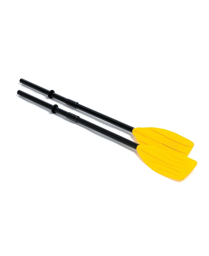 Intex Set of 48" Paddles Plastic Ribbed French Oars for Inflatable Boat (Pair)