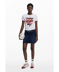 Desigual Women's Short-sleeve floral T-shirt
