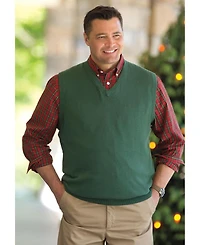 KingSize Big & Tall Lightweight V-Neck Sweater Vest