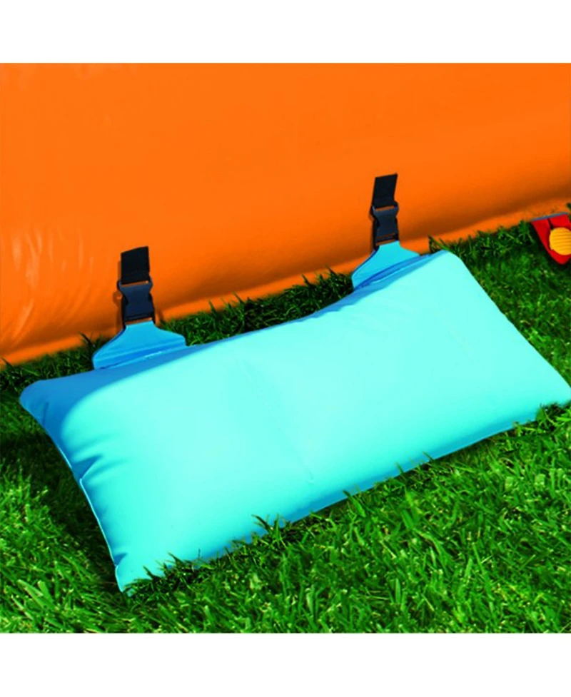 Banzai Plummet Falls Adventure Kids Inflatable Outdoor Water Park Splash Pool