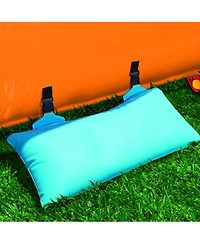 Banzai Plummet Falls Adventure Kids Inflatable Outdoor Water Park Splash Pool