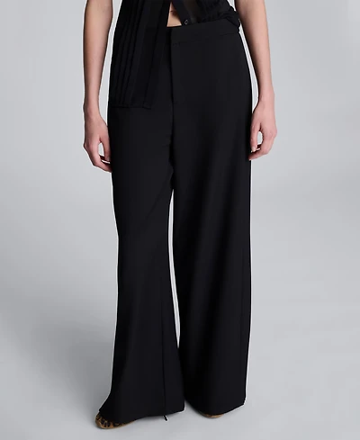 Kenneth Cole Women's Wide Leg High Rise Pants