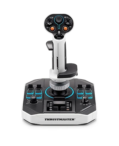Thrustmaster Sol-R1 Flight Stick for Pc, Black/White