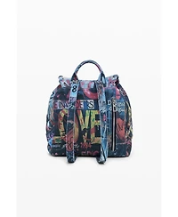 Desigual Women's Small graffiti backpack