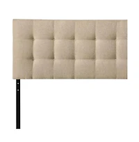 Modern Fabric Tufted Upholstered Headboard for Elegant Bedroom Style