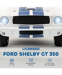 Qaba 12V Battery Powe Electric Vehicle, Licensed Kids Ride On Car,