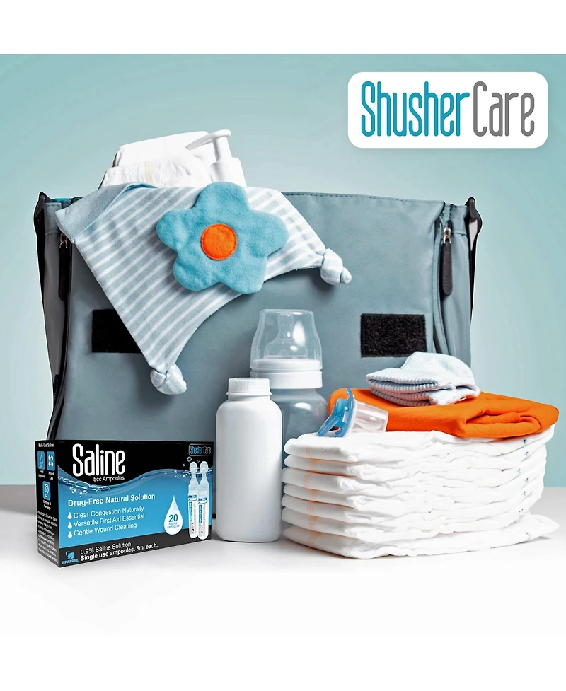 Baby Shusher Shusher Care Saline Ampoules - 20Ct