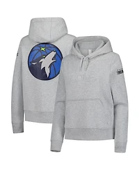Lole Women's Gray Minnesota Timberwolves Icon Pullover Hoodie