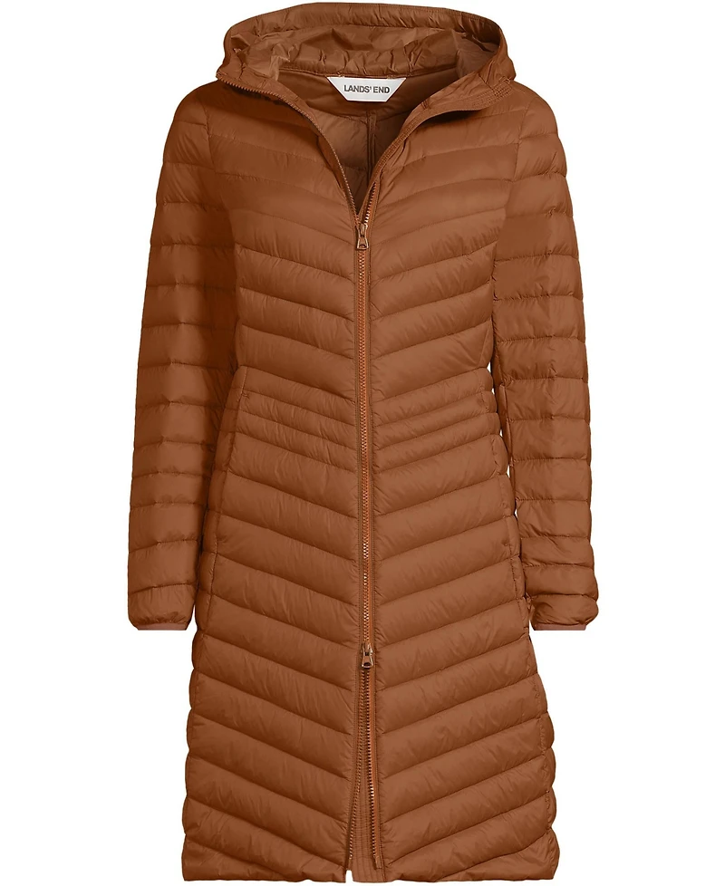 Lands' End Women's Petite Wanderweight Packable Down Coat