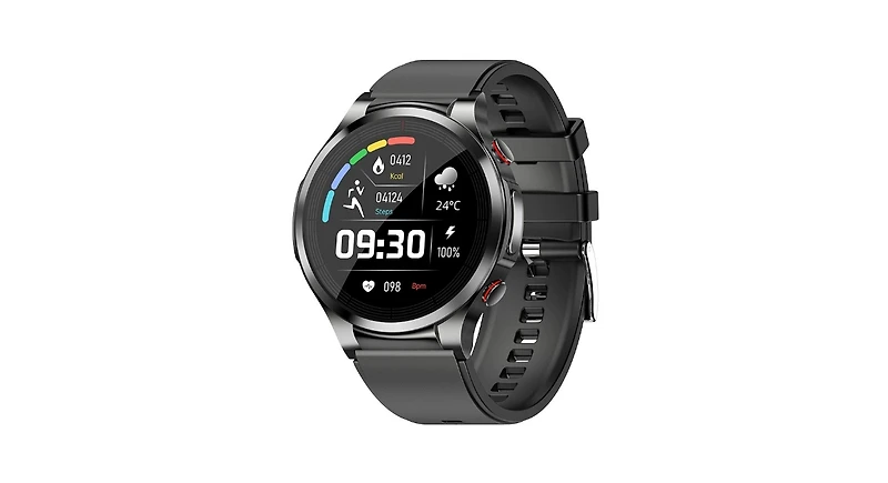 Ruixng Smart HeartGuard Advanced Health Monitoring Smart watch -Red