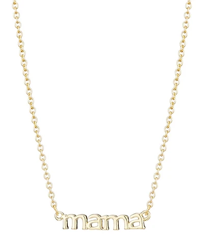 Adornia Gold Mama Necklace