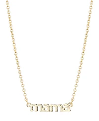 Adornia Gold Mama Necklace