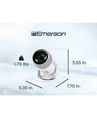 Emerson Evp-3003 1080p Hd 150" Home Theater WiFi & Bluetooth Lcd Projector