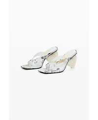 Desigual Women's Heart heel sandal
