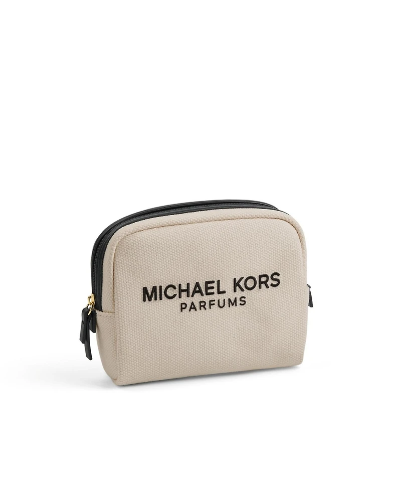 Free Michael Kors Women's Canvas Pouch With A $116 Purchase From The Michael Kors Absolu Women's Fragrance Collection.