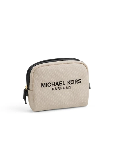 Free Michael Kors Women's Canvas Pouch With A $116 Purchase From The Michael Kors Absolu Women's Fragrance Collection.