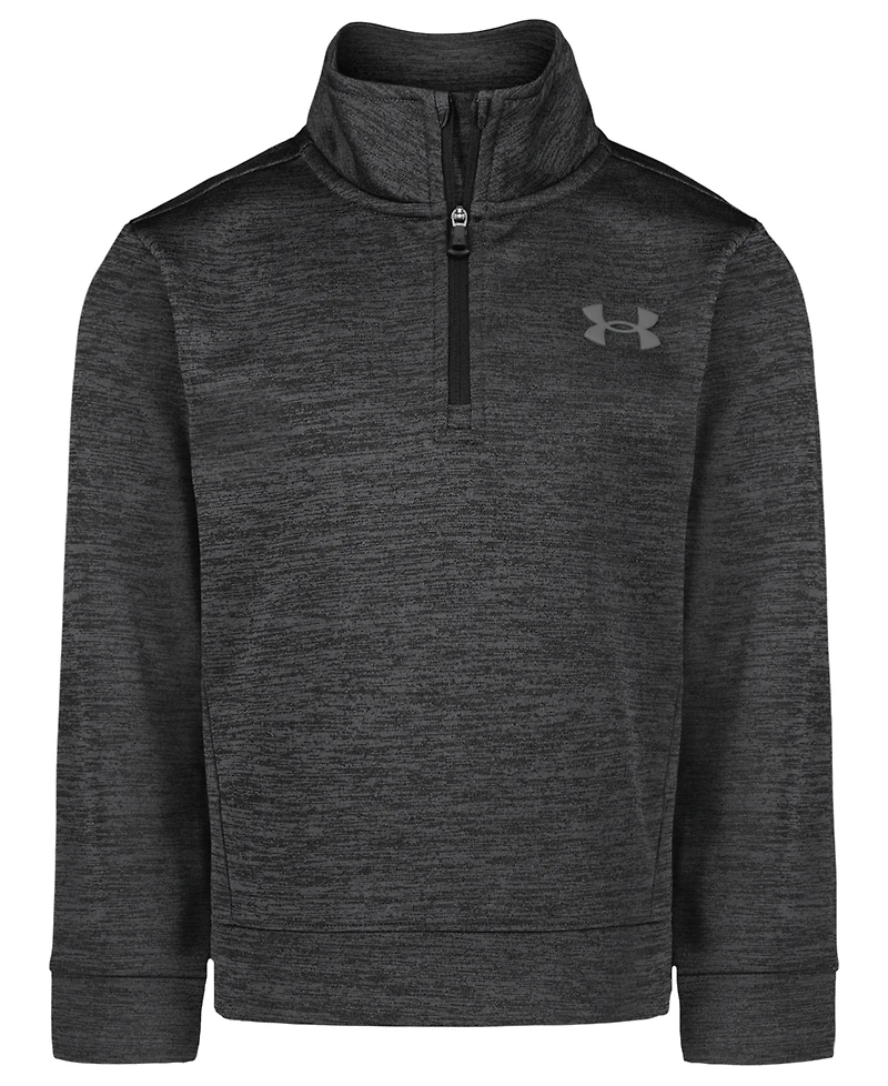 Under Armour Boys 2T-7 Quarter-Zip Long Sleeve Sweatshirt