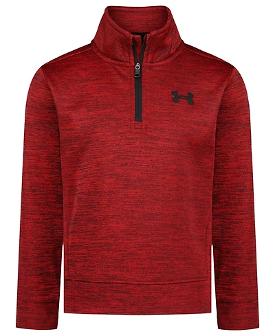Under Armour Boys 2T-7 Quarter-Zip Long Sleeve Sweatshirt