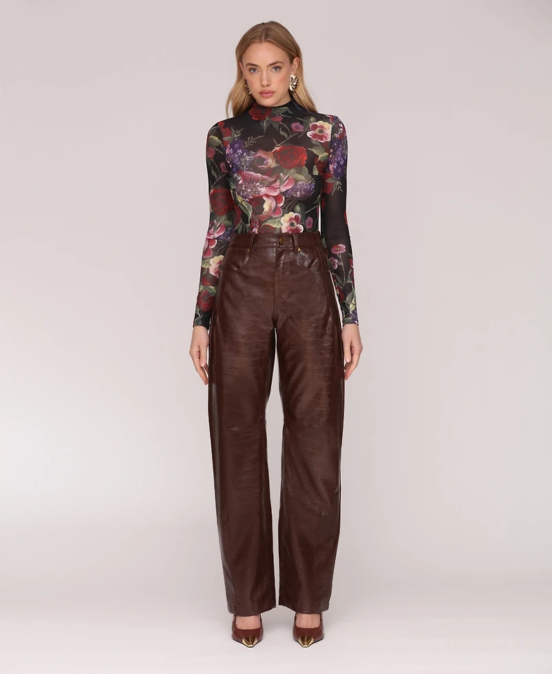 Avec Les Filles Women's Straight-Leg Pants