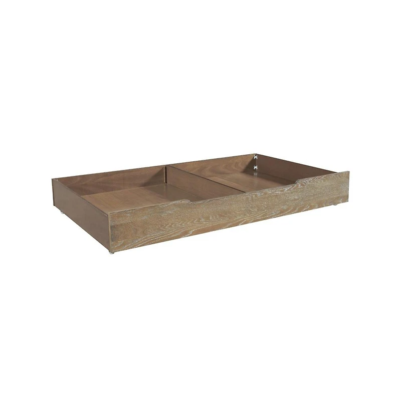 Westwood Design Leland Traditional Wood Trundle in Sandwash Gray Finish