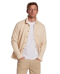 Weatherproof Vintage Men's Pebble Fleece Overshirt Jacket