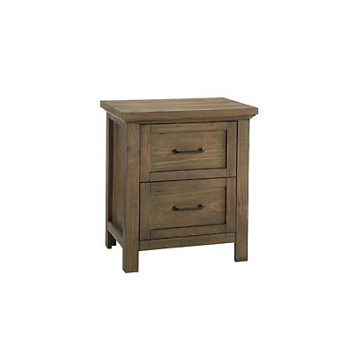 Westwood Design Westfield Traditional Nightstand in Harvest Brown Finish