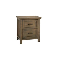 Westwood Design Westfield Traditional Nightstand in Harvest Brown Finish