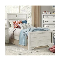 Westwood Foundry Traditional Twin Bed – White Dove