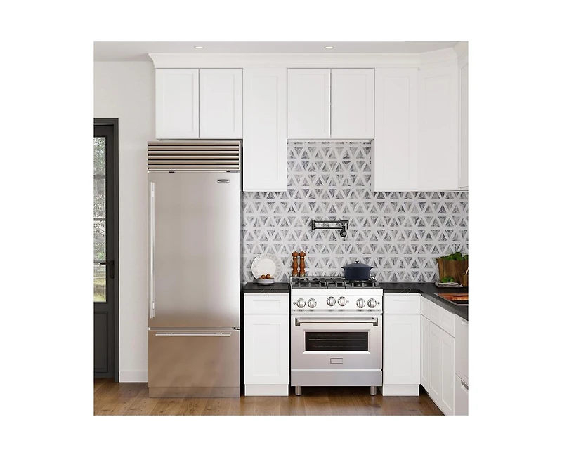 Casainc Kitchen Cabinets White Shaker Style Complete Set