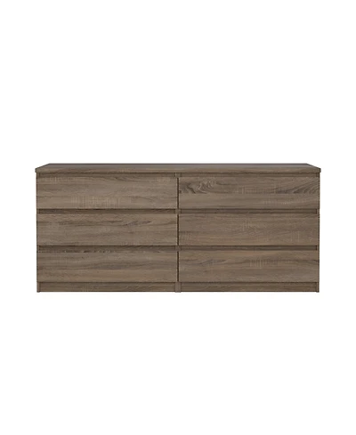 Scottsdale 6 Drawer Double Dresser