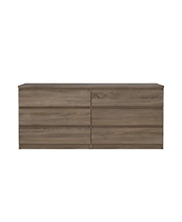 Scottsdale 6 Drawer Double Dresser