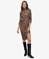 Sanctuary Women's Night Out Long Sleeve Midi Dress