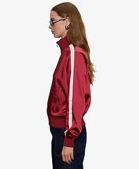 Sanctuary Women's Long Sleeve Satin Track Jacket