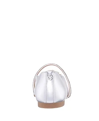 Nina Little and Big Girls Izzy Metallic Ballet Dress Shoe