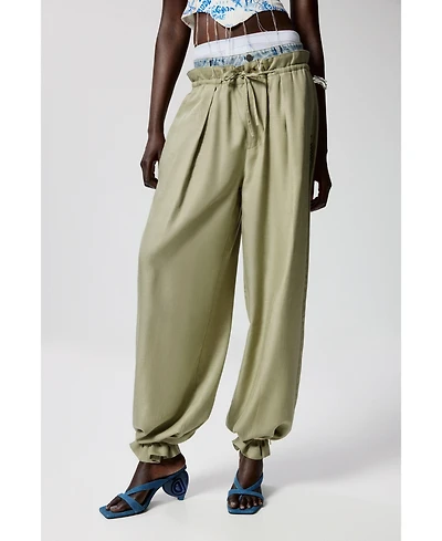 Desigual Women's Hybrid long pants with checks