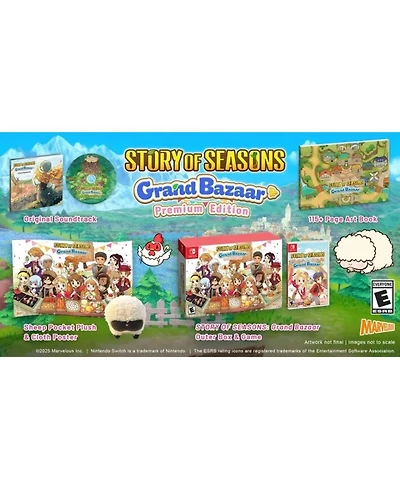 Xseed Games Story Of Seasons: Grand Bazaar Premium Edtion for Nintendo Switch 2