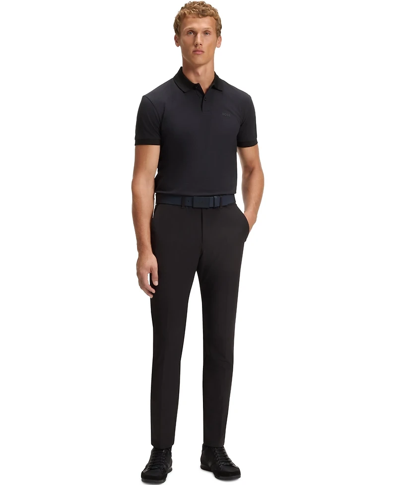 Boss by Hugo Men's Cotton-Pique Polo Shirt