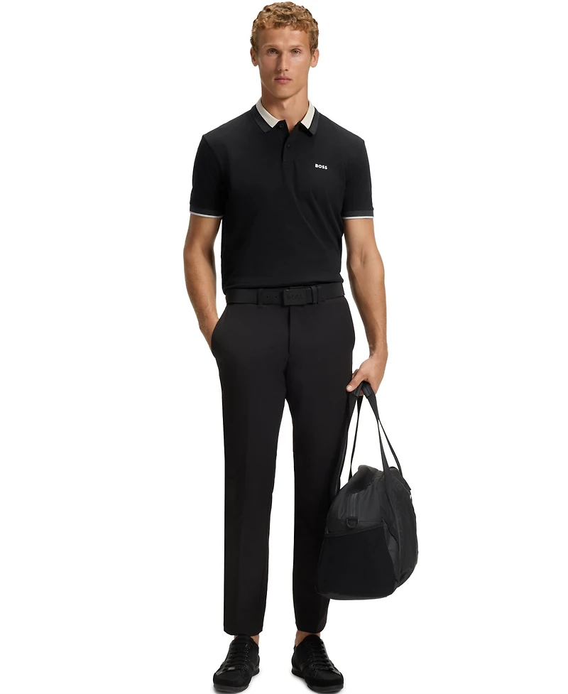 Boss by Hugo Men's Cotton-Pique Polo Shirt
