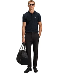 Boss by Hugo Men's Stretch-Cotton Polo Shirt